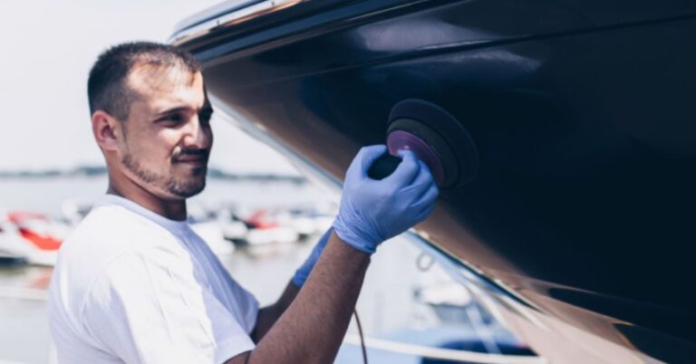 yacht waxing