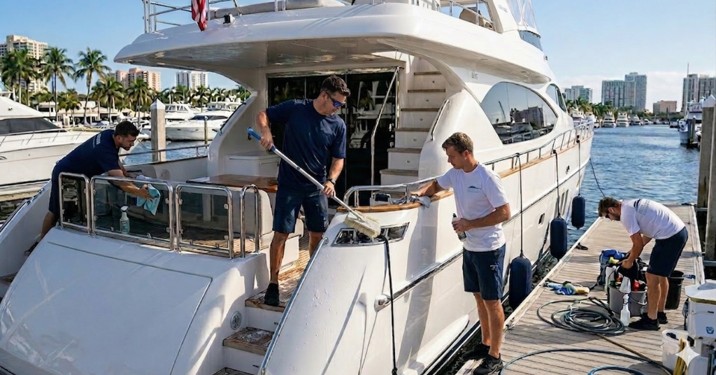 guide to yacht detailing fort lauderdale
